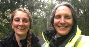Bianca Gold and Kate Blood, program officers working on the Weeds at the Early Stage of Invasion Project