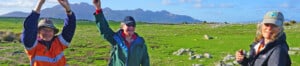 Big Green Island rat eradication volunteers.