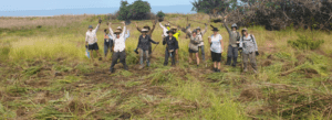 Gamba Grass Roots members